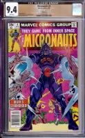 Micronauts #4 CGC 9.4 w Winnipeg