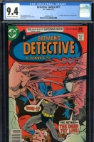 Detective Comics #471 CGC 9.4 ow/w