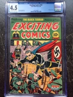 Exciting Comics #33 CGC 4.5 ow/w