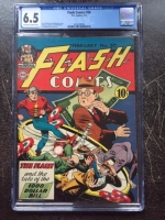 Flash Comics #50 CGC 6.5 ow/w