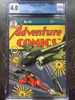 Adventure Comics #65 CGC 4.0 cr/ow