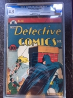 Detective Comics #44 CGC 4.5 cr/ow