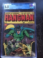 Hangman Comics #7 CGC 5.5 ow/w