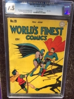 World's Finest Comics #19 CGC 7.5 ow