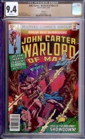 John Carter, Warlord of Mars #7 CGC 9.4 w Winnipeg