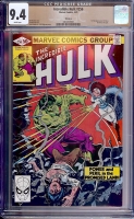Incredible Hulk #256 CGC 9.4 w Winnipeg