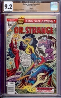 Doctor Strange Annual #1 CGC 9.2 w Winnipeg