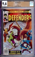 Defenders #71 CGC 9.6 w Winnipeg