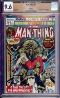 Man-Thing #22 CGC 9.6 ow/w Winnipeg
