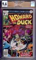 Howard the Duck #10 CGC 9.6 w Winnipeg