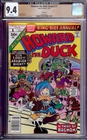 Howard the Duck Annual #1 CGC 9.4 w Winnipeg