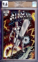 Silver Surfer Vol 2 #1 CGC 9.6 cr/ow Winnipeg