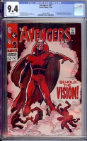 Avengers #57 CGC 9.4 w