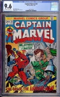 Captain Marvel #24 CGC 9.6 ow/w