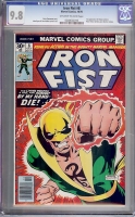 Iron Fist #8 CGC 9.8 ow/w