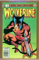 Wolverine Limited Series #4 CGC 9.6 ow/w Newsstand Edition