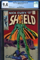 Nick Fury, Agent of SHIELD #8 CGC 9.4 ow/w