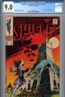 Nick Fury, Agent of SHIELD #3 CGC 9.0 ow/w