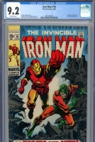 Iron Man #16 CGC 9.2 ow