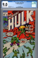 Incredible Hulk #132 CGC 9.0 ow/w