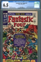 Fantastic Four Annual #3 CGC 6.5 ow/w