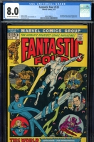 Fantastic Four #123 CGC 8.0 ow/w