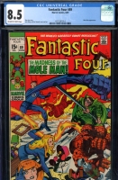Fantastic Four #89 CGC 8.5 ow/w