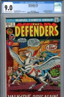 Defenders #4 CGC 9.0 ow/w