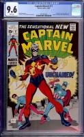 Captain Marvel #17 CGC 9.6 w