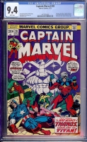 Captain Marvel #28 CGC 9.4 w