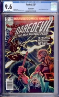 Daredevil #168 CGC 9.6 w Newsstand Edition