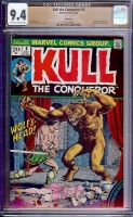 Kull The Conqueror #8 CGC 9.4 ow/w Winnipeg