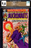 Micronauts #31 CGC 9.6 w Winnipeg