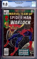 Marvel Team-Up #55 CGC 9.0 ow/w