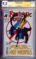 Fantastic Four #381 CGC 9.2 w Paul Ryan Authenticated Autograph