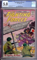 Our Fighting Forces #77 CGC 5.0 cr/ow