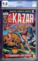 Ka-Zar #2 CGC 9.0 ow/w