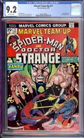 Marvel Team-Up #21 CGC 9.2 ow