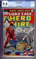 Hero For Hire #10 CGC 9.4 ow/w