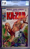 Marvel Super-Heroes #19 CGC 7.0 ow/w