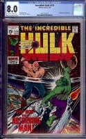Incredible Hulk #125 CGC 8.0 ow/w