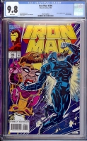 Iron Man #296 CGC 9.8 w