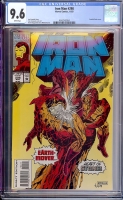 Iron Man #298 CGC 9.6 w