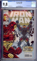 Iron Man #308 CGC 9.8 w