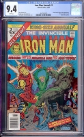 Iron Man Annual #3 CGC 9.4 w