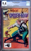 Web of Spider-Man #9 CGC 9.4 w