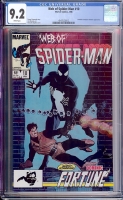 Web of Spider-Man #10 CGC 9.2 w