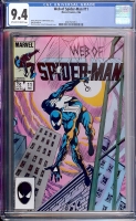 Web of Spider-Man #11 CGC 9.4 ow/w
