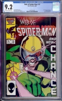 Web of Spider-Man #15 CGC 9.2 ow/w