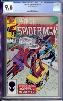 Web of Spider-Man #21 CGC 9.6 w